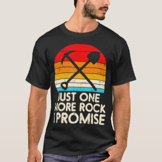 Camiseta Mais um Rock Promise Retro Geology Science