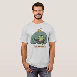 Camiseta Mais Uma Era Jurássico Sarcasmo Sapo Presente Aman