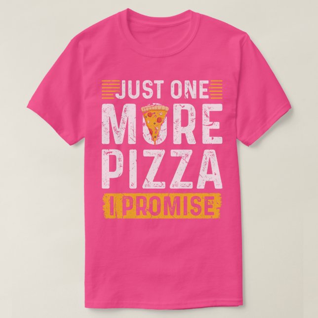 Camiseta Mais uma Pizza (Frente do Design)