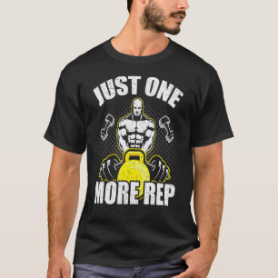 Camiseta Mais Uma Repetição Musculação Levantamento de Peso