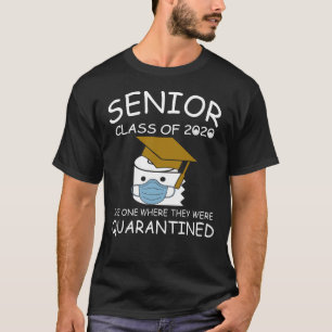 Camiseta mais velho 2020 graduação em quarentena