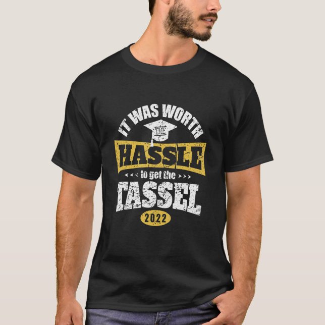 Camiseta Mais velho 2022 Com Formatação Para Obter Tassel (Frente)