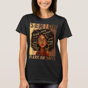 Camiseta Mais velho 2023 Classe Black Smart Afro-America