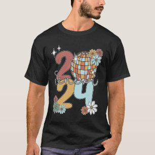 Camiseta Mais velho 2024 Bolas Disco No Último Dia De Gradu