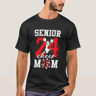 Camiseta Mais velho 2024 Cheer Mãe Orgulhosa Mãe Da Classe