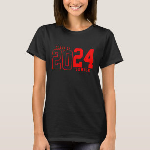 Camiseta Mais velho 2024 Classe de Mais velho 2024 Graduaçã