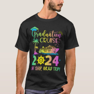 Camiseta Mais velho 2024, Cruise Aw Ship Formando Trip Pa