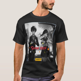 Camiseta Mais velho 2024 Estético De Animes De Contrafação
