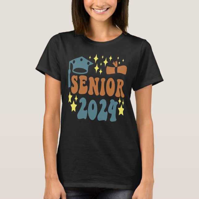 Camiseta Mais velho 2024 Graduação (Frente)