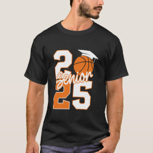 Camiseta Mais velho 2025 Classe de Formando de 2025 Bas