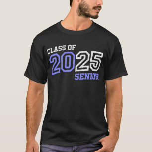 Camiseta Mais velho 2025 Classe de Graduação 2025 Voltar pa