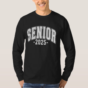 Camiseta Mais velho 2025 Classe de Mais velho 2025 Graduaçã