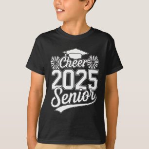 Camiseta Mais velho 2025 Equipe de animação Graduação do Se