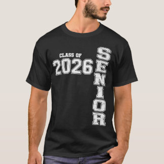 Camiseta Mais velho 2026 Graduação Meu Último Primeiro Dia 