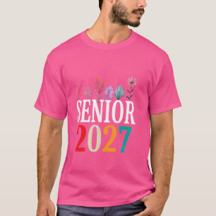 Camiseta Mais velho 2027 - Classe De Formando Retroativo Do