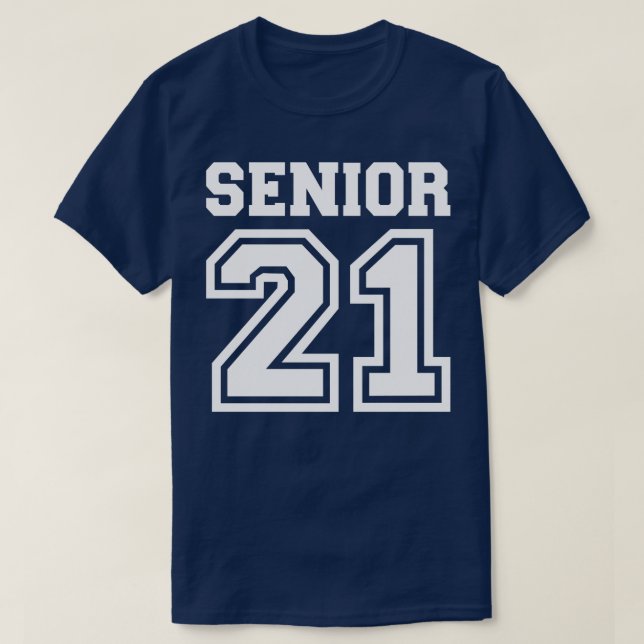Camiseta Mais velho 21 2021 (Frente do Design)