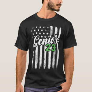 Camiseta Mais velho 23 2023 Graduação Formando American Fla