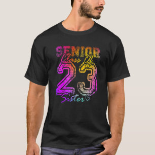 Camiseta Mais velho 2, Formando cardíaco bonito, Irmã Orgul