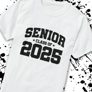 Camiseta Mais velho ano 2025 - Graduação escolar - Classe d