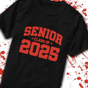 Camiseta Mais velho ano 2025 - Graduação escolar - Classe d