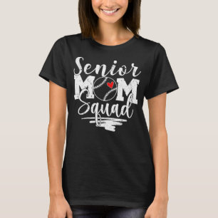 Camiseta Mais velho Baseball Mãe Jogo Esquadrão Viba Mãe