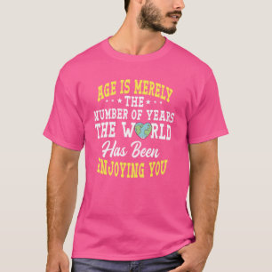 Camiseta Mais velho Cidadão Retiree Idosos Agressão do Ouro