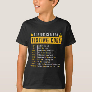 Camiseta Mais velho Cidadão Vintage Gift para Gra
