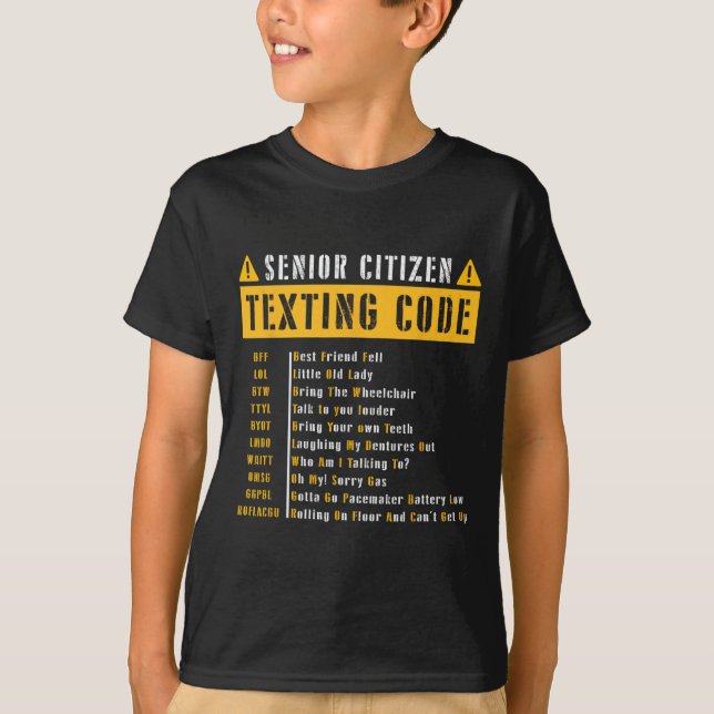 Camiseta Mais velho Cidadão Vintage Gift para Gra (Frente)