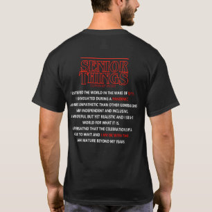 Camiseta Mais velho - Classe de quarentena de 2020