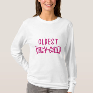 Camiseta Mais Velho com Apenas Criança Cruzada