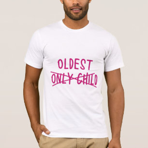 Camiseta Mais Velho com Apenas Criança Cruzada