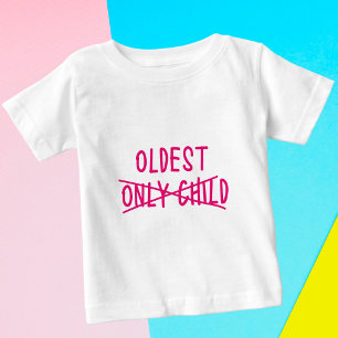 Camiseta Mais velho com Filho Único Riscado