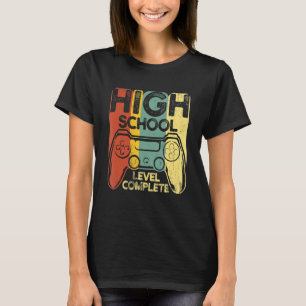Camiseta Mais velho completo do nível de Segundo grau de gr