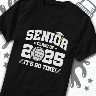 Camiseta Mais velho de Graduação 2025 da Equipe de Voleibol
