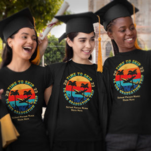 Camiseta Mais velho de Graduação Classe Trip 2023 Personali