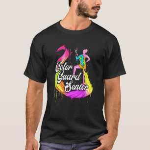 Camiseta Mais velho de Guarda de Cor da Equipe do ColorGuar