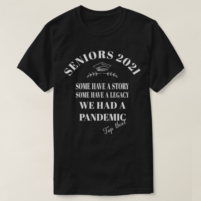 Camiseta Mais velho de Pandemia Virtual Orud 2021 (Frente do Design)