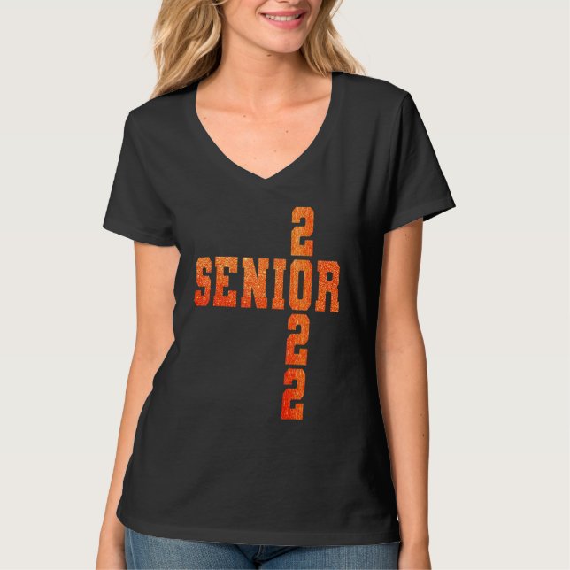 Camiseta Mais velho de Segundo grau para Faculdade 2022 Lar (Frente)