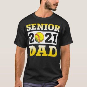 Camiseta Mais velho De Softball 2021 - Melhor Presente Para
