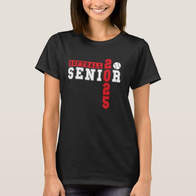 Camiseta Mais velho de Softball Night Softball com Mais vel (Frente)