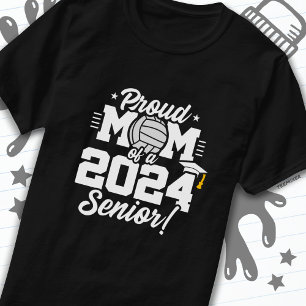 Camiseta Mais velho de vôlei Classe 2024 - Mãe Orgulhosa