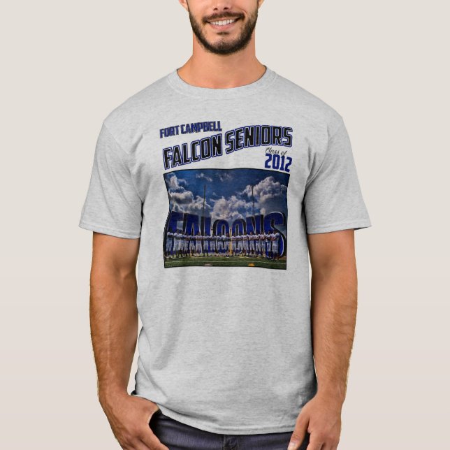 Camiseta Mais velho do falcão (Frente)