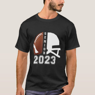 Camiseta Mais velho do Jogador de Futebol Helmet Classe 202