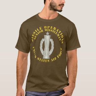 Camiseta Mais velho do Míssil de Operações de Mísseis USAF