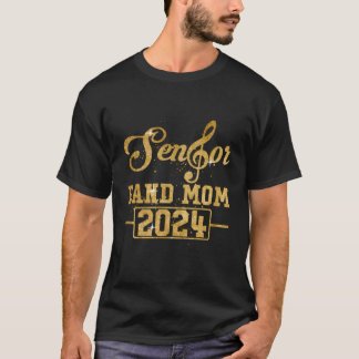 Camiseta Mais velho Mãe 2024 Marching Banda Classe Pai