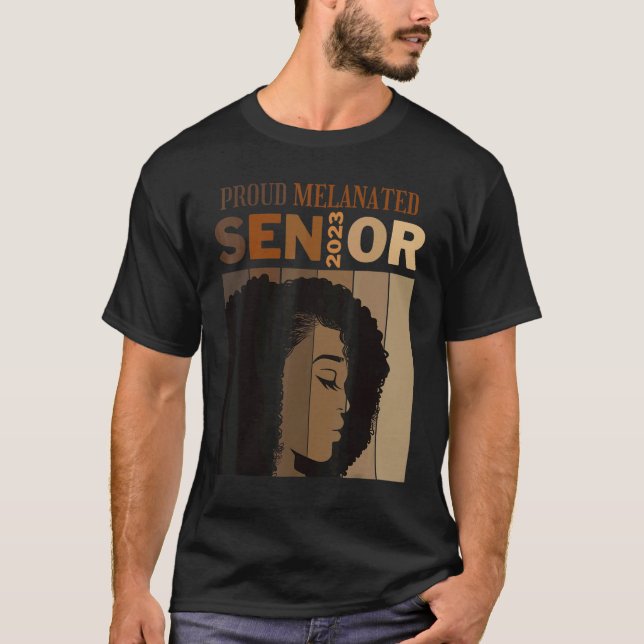 Camiseta Mais velho Melanizado Ortoso Classe 2023 Preto Afr (Frente)