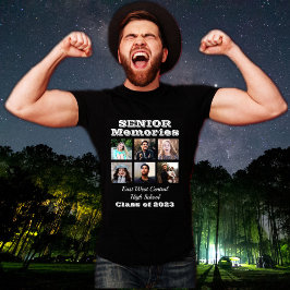 Camiseta Mais velho Memórias Classe 6 Colagem de Fotos 2023