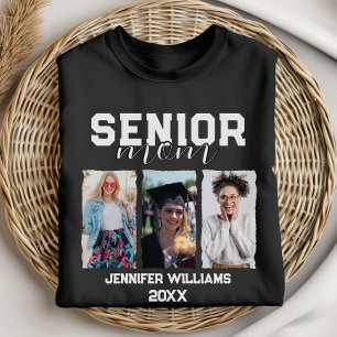 Camiseta Mais velho Personalizado Mãe Graduação Foto e Nome