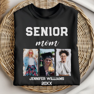 Camiseta Mais velho Personalizado Mãe Graduação Foto e Nome