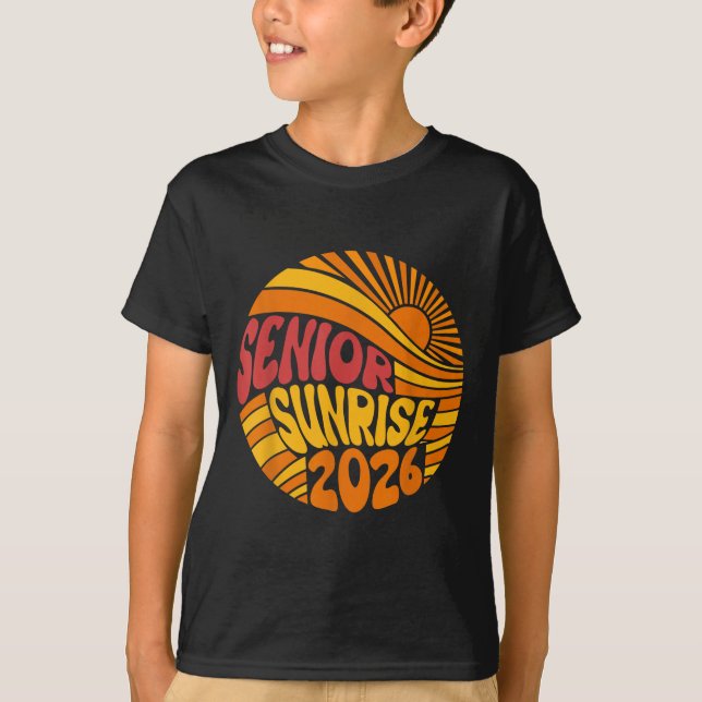 Camiseta Mais velho Sunrise 2026 12 1.o Grau (Frente)